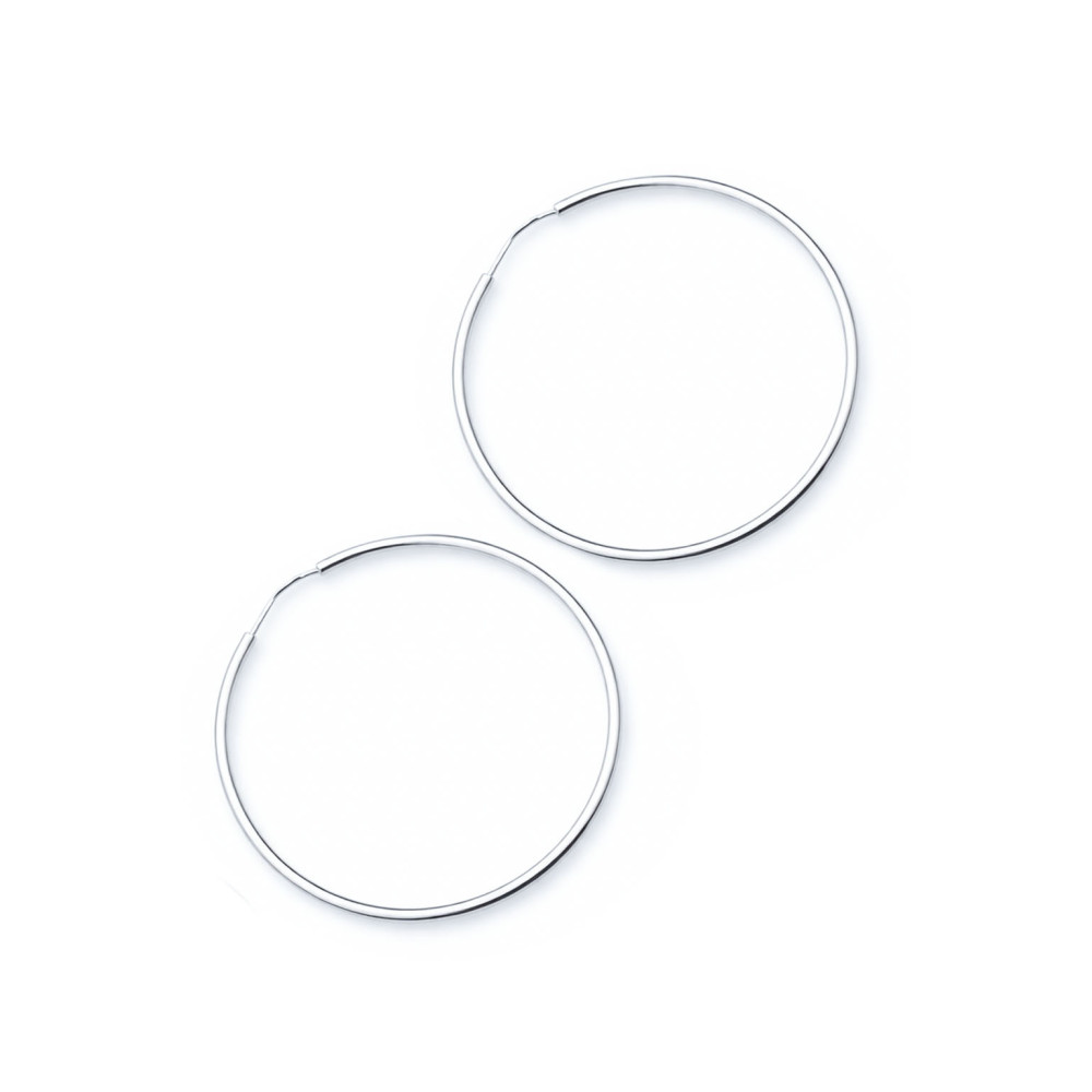 Kreis 925 Silber Ohrringe Damen