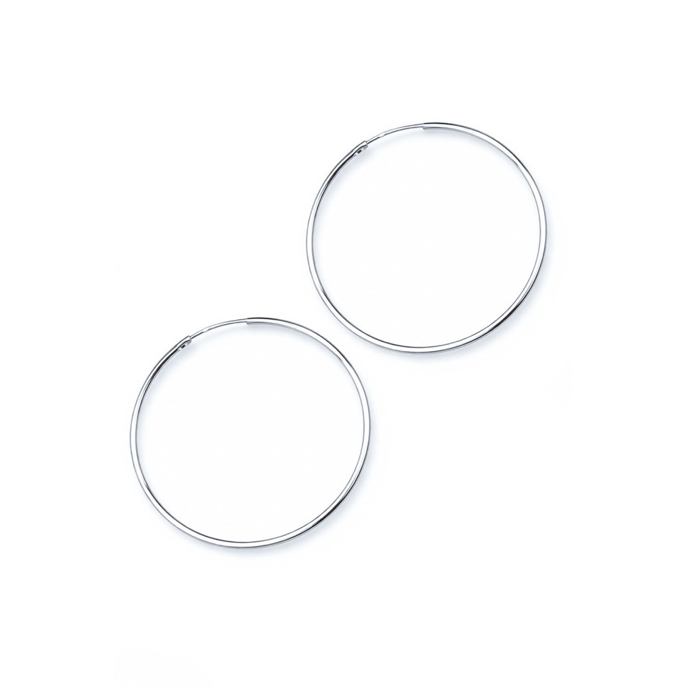 Kreis 925 Silber Ohrringe Damen