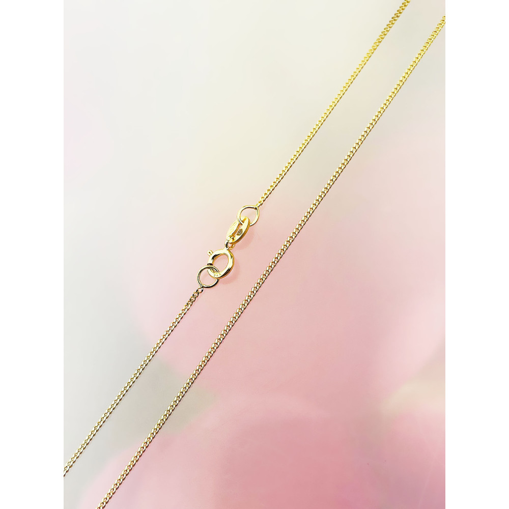 Goldkette Panzerkette Halskette Collier Echt Gold 375er