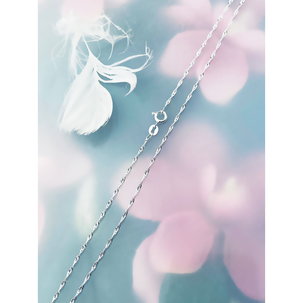 925 Silber Singapur Magic Halskette Collier
