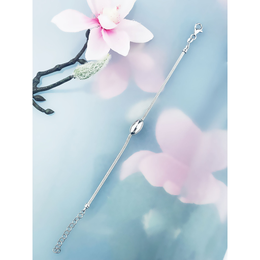 Silberarmband 925 mit Kugel