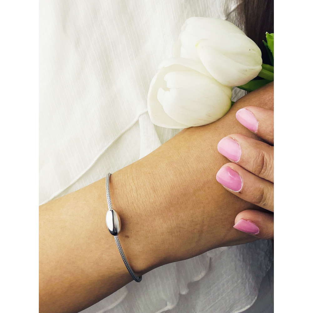 Silberarmband 925 mit Kugel