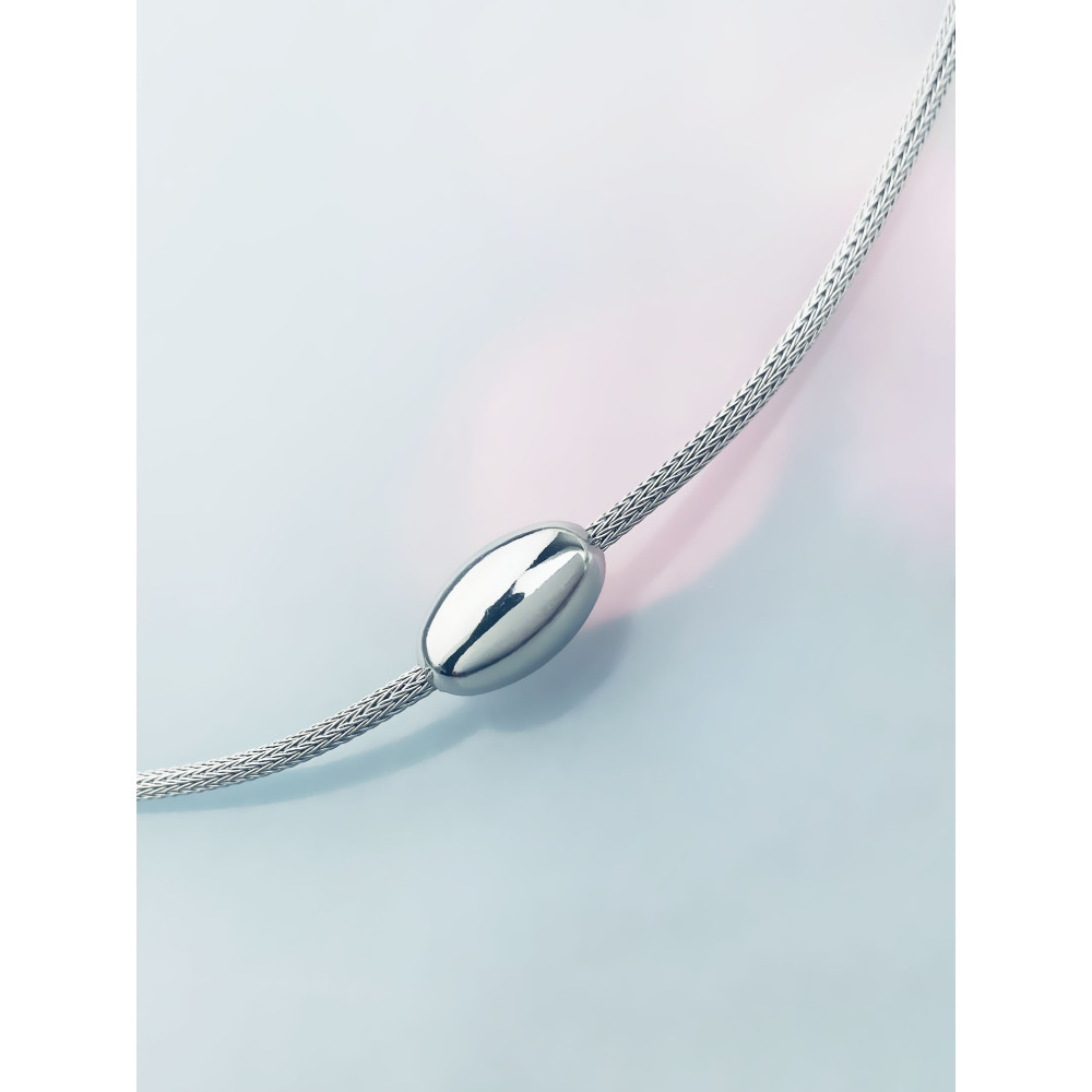 925 Silber Halskette Halsband  mit Kugel