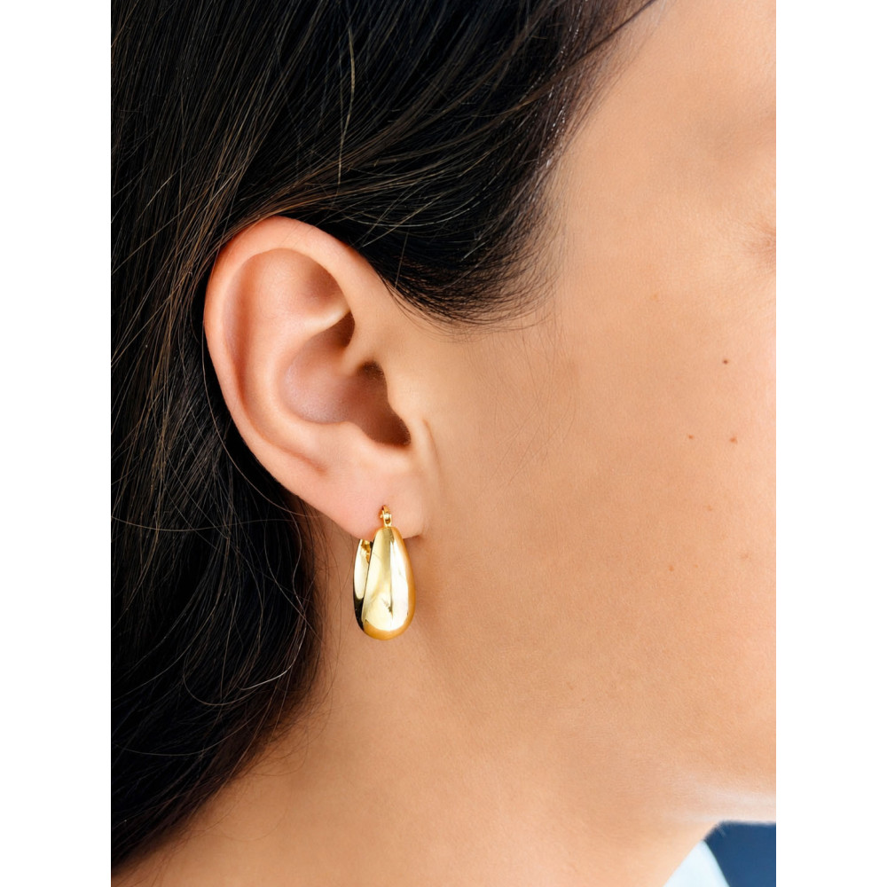Ohrringe Gelbgold 585er 2,5cm | DIAMONDI