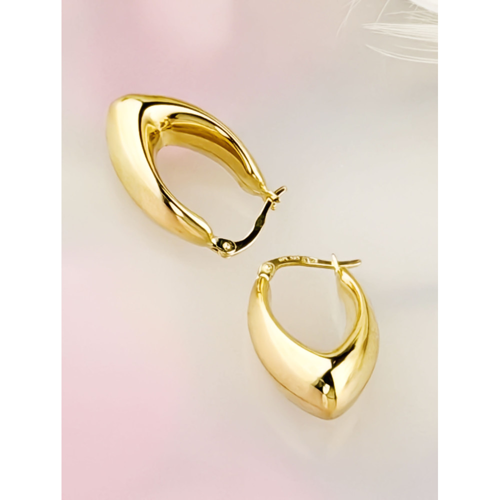 Ohrringe Gelbgold 585er 2,5cm | DIAMONDI