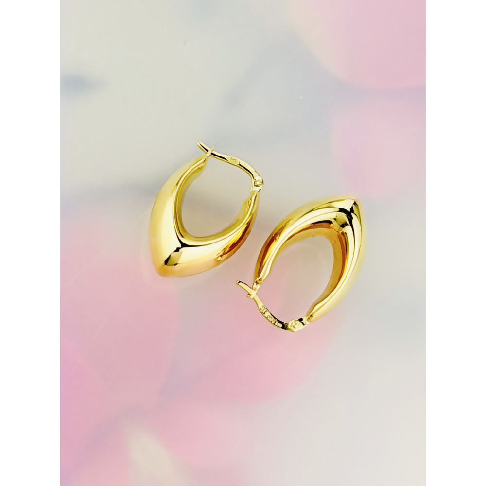 Ohrringe Gelbgold 585er 2,5cm | DIAMONDI