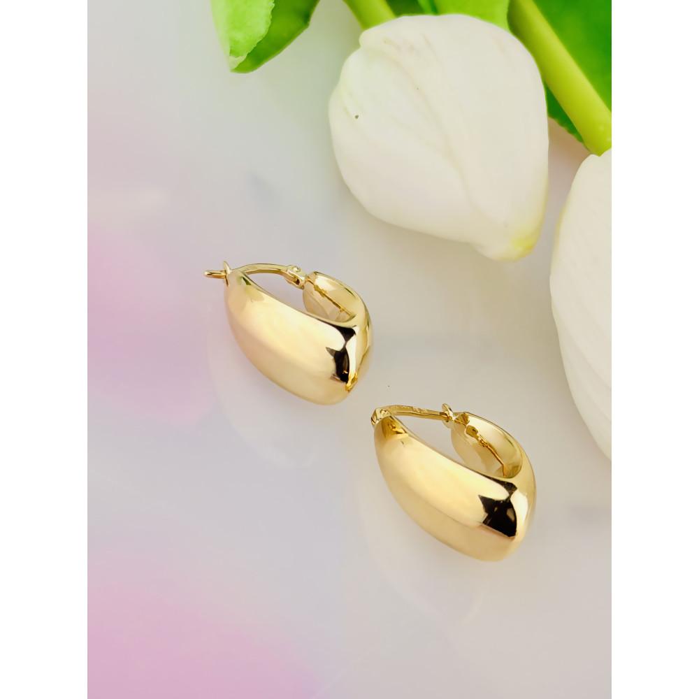 Ohrringe Gelbgold 585er 2,5cm | DIAMONDI