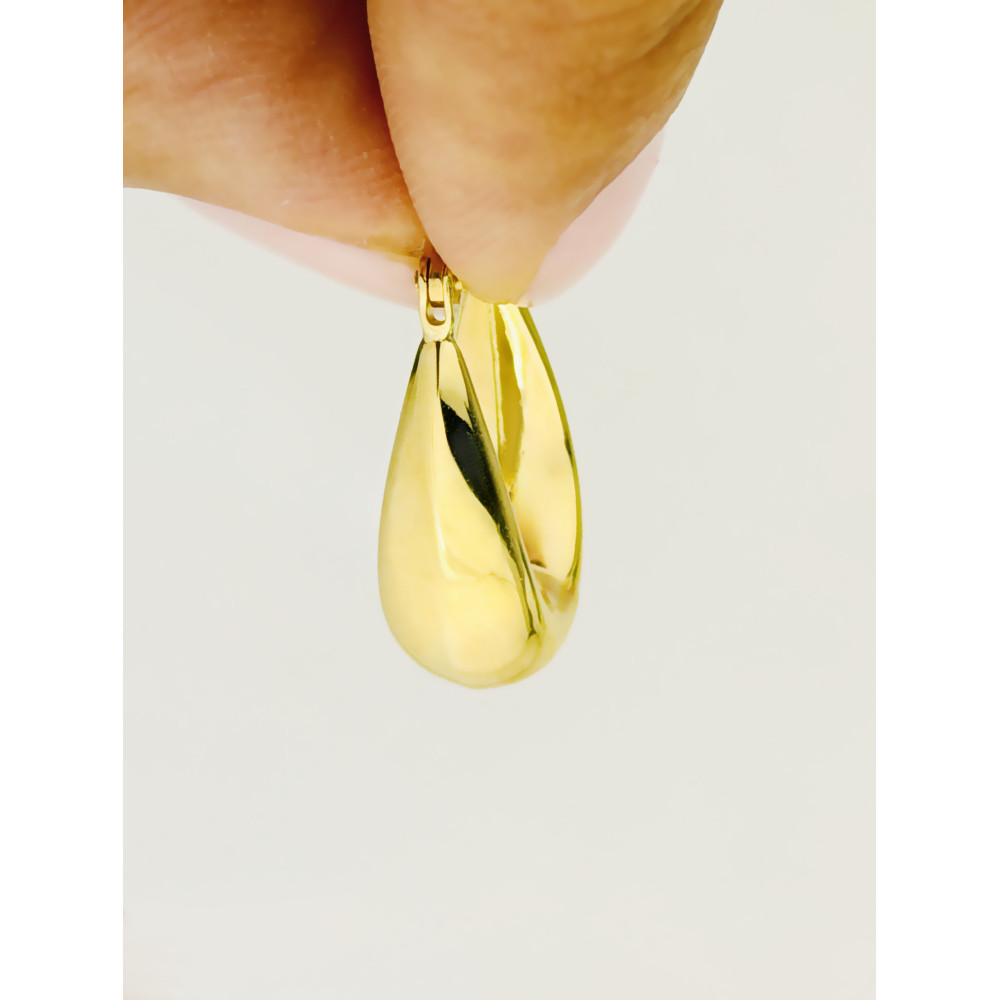 Kolczyki złoto żółte próby 585 1.7cm | DIAMONDI