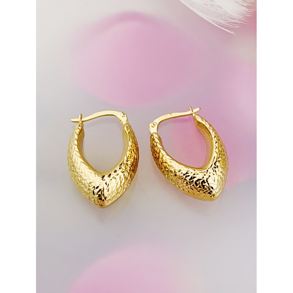Ohrringe Gelbgold 585er 2,4cm | DIAMONDI