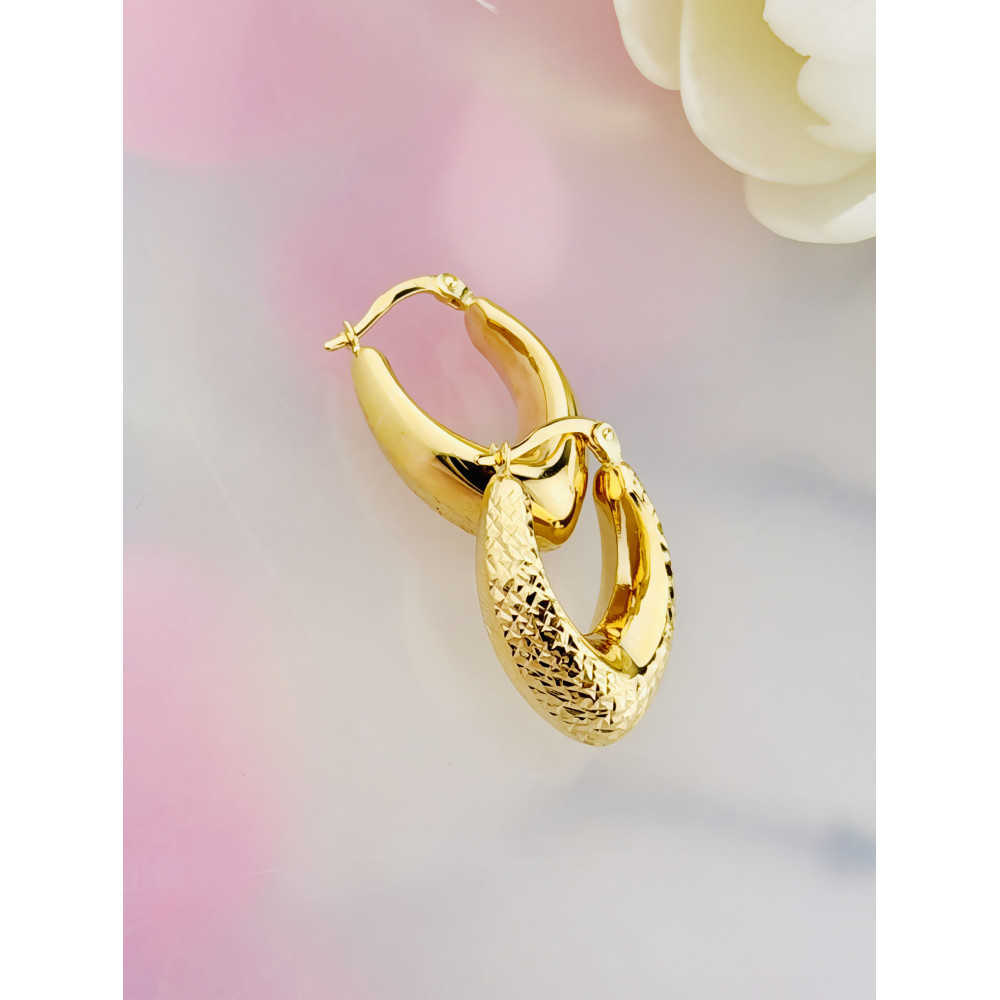 Ohrringe Gelbgold 585er 2,4cm | DIAMONDI