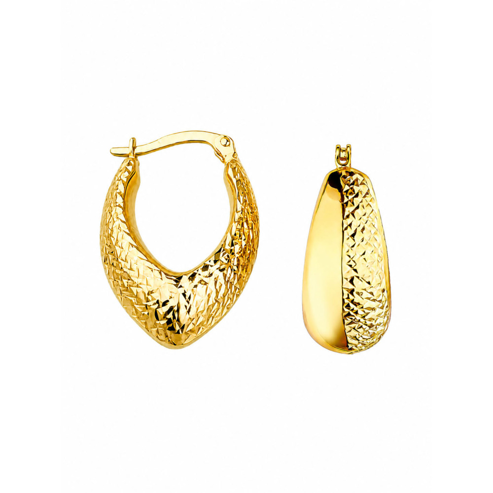 Ohrringe Gelbgold 585er 2,4cm | DIAMONDI