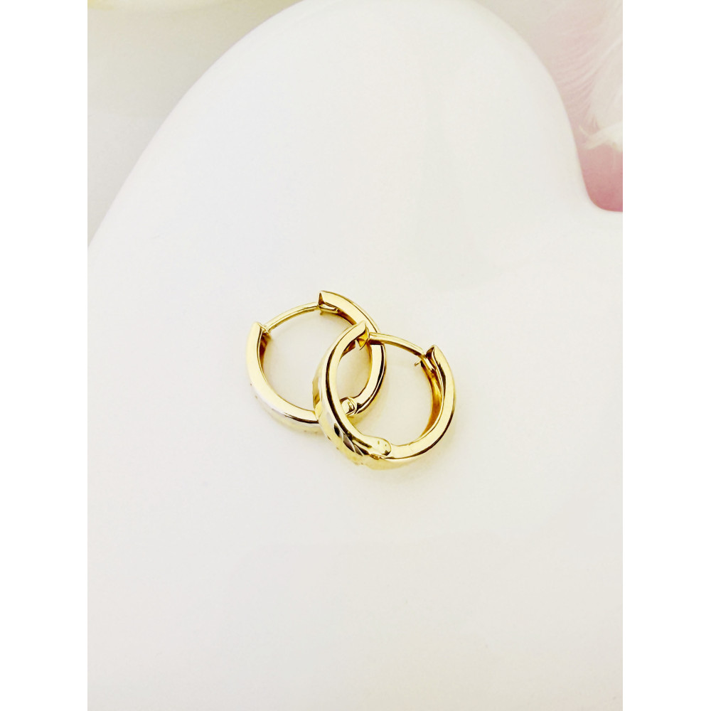 Ohrringe Gelbgold 585er 1,2cm | DIAMONDI