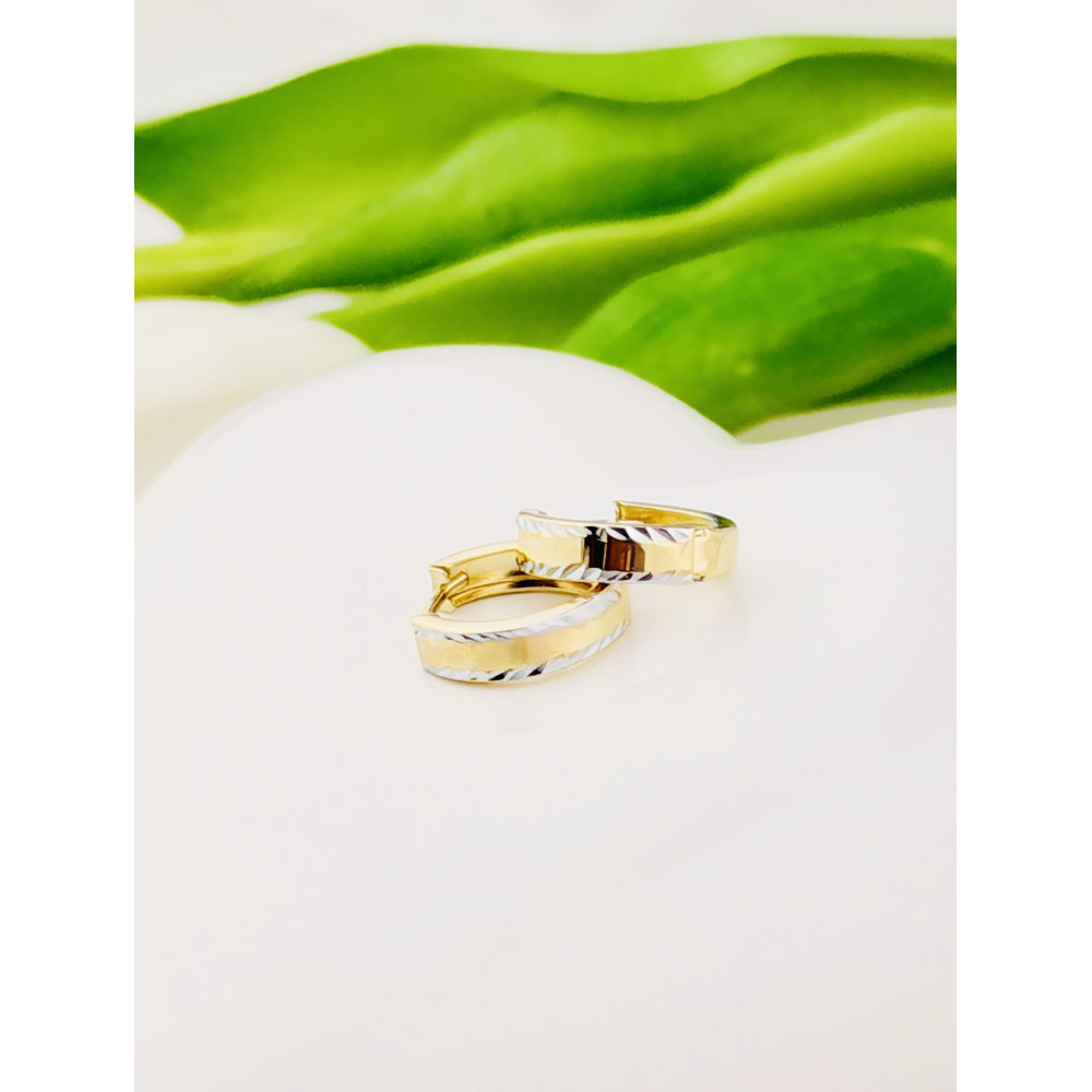 Ohrringe Gelbgold 585er 1,2cm | DIAMONDI