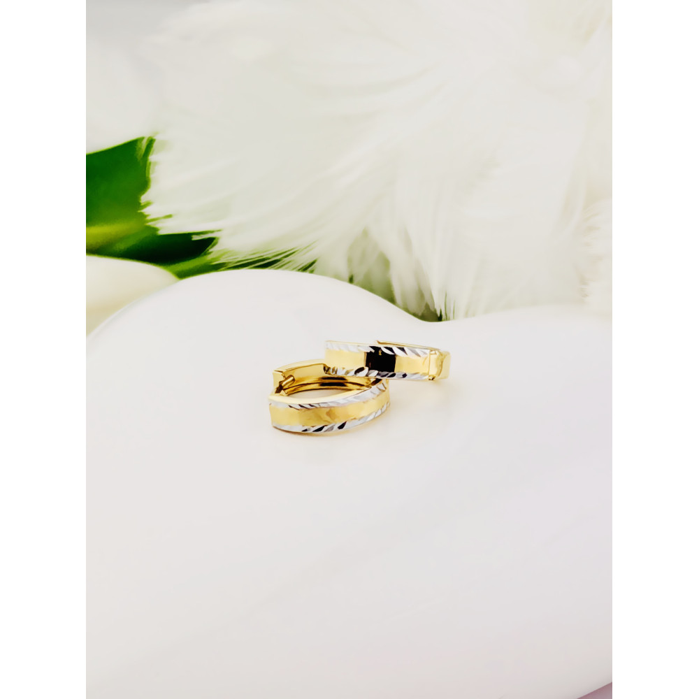 Ohrringe Gelbgold 585er 1,2cm | DIAMONDI
