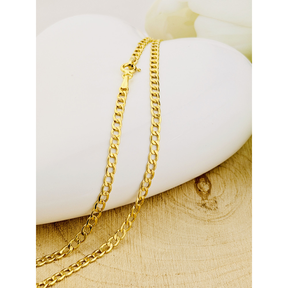 Kette Gelbgold 585er, Panzerkette 45cm | DIAMONDI