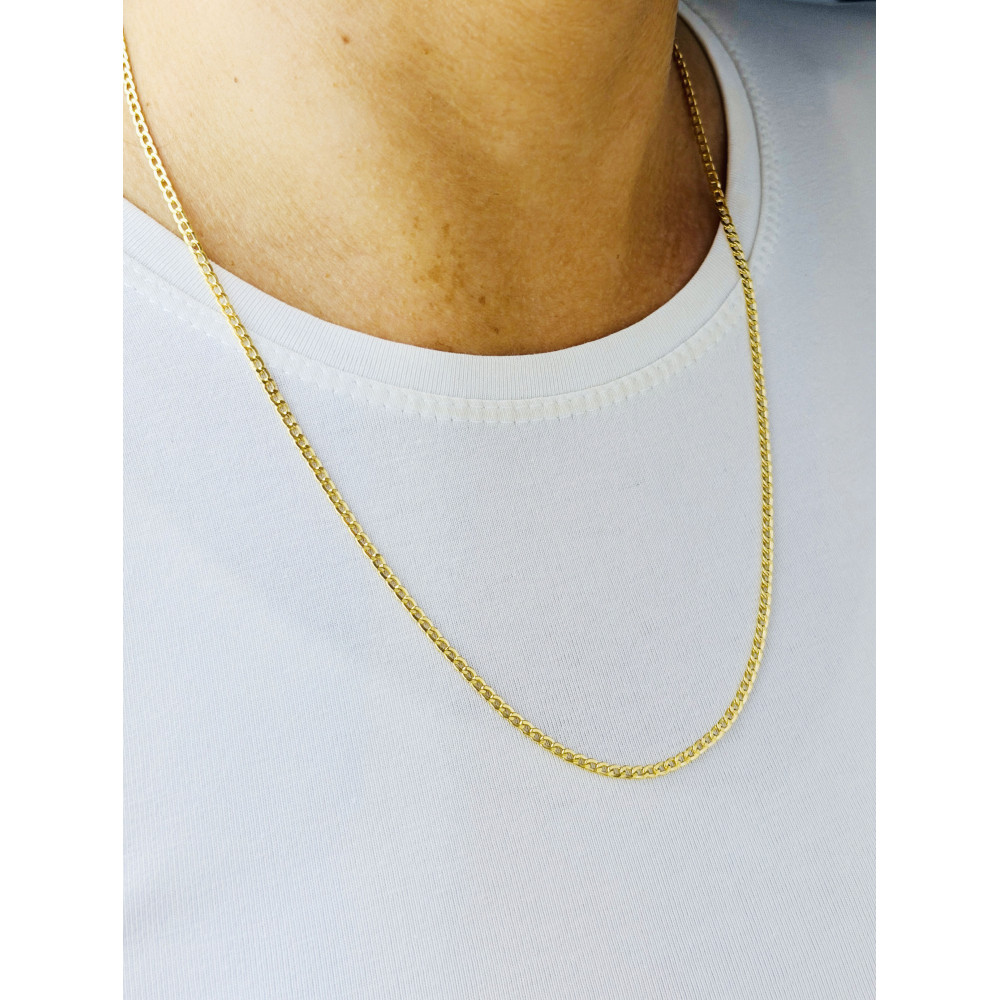 Kette Gelbgold 585er, Panzerkette 55cm | DIAMONDI