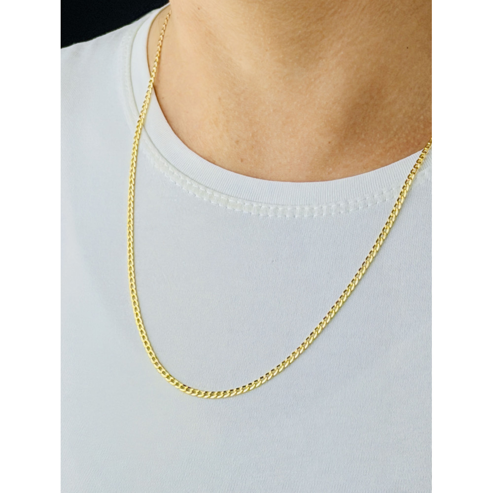 Kette Gelbgold 585er, Panzerkette 55cm | DIAMONDI