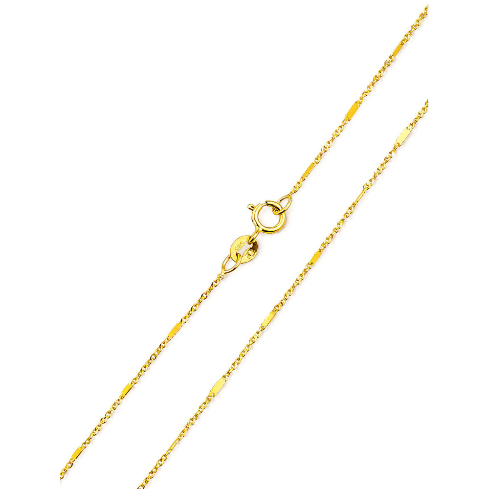 Kette Gelbgold 585er, Singapur 45cm | DIAMONDI