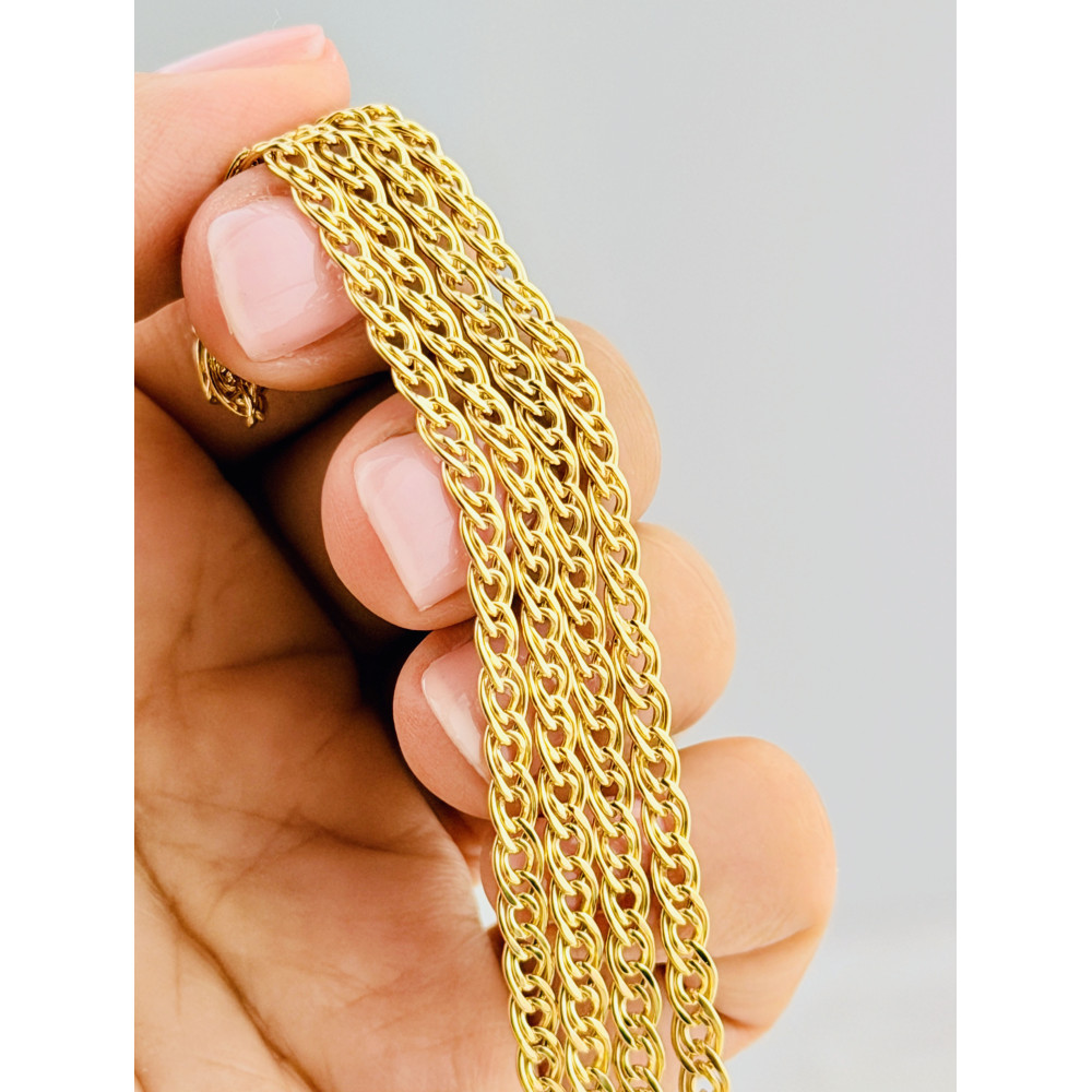 Kette Gelbgold 585er, Monaliza 50cm | DIAMONDI