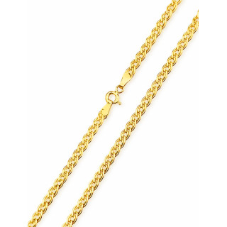 Łańcuszek złoto żółte próby 585, splot monaliza 45cm | DIAMONDI
