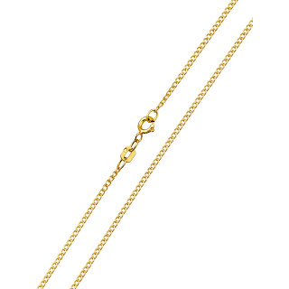 Łańcuszek złoto żółte próby 585, splot pancerka 50cm | DIAMONDI