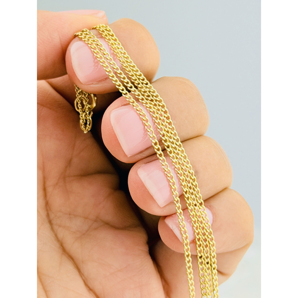 Kette Gelbgold 585er, Panzerkette 50cm | DIAMONDI