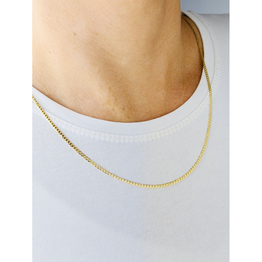 Kette Gelbgold 585er, Panzerkette 50cm | DIAMONDI