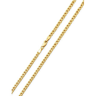 Łańcuszek złoto żółte próby 585, splot pancerka 50cm | DIAMONDI