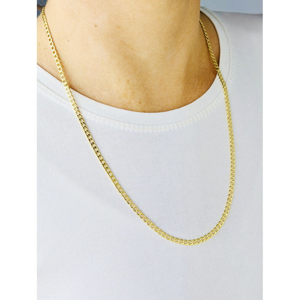 Kette Gelbgold 585er, Panzerkette 55cm | DIAMONDI