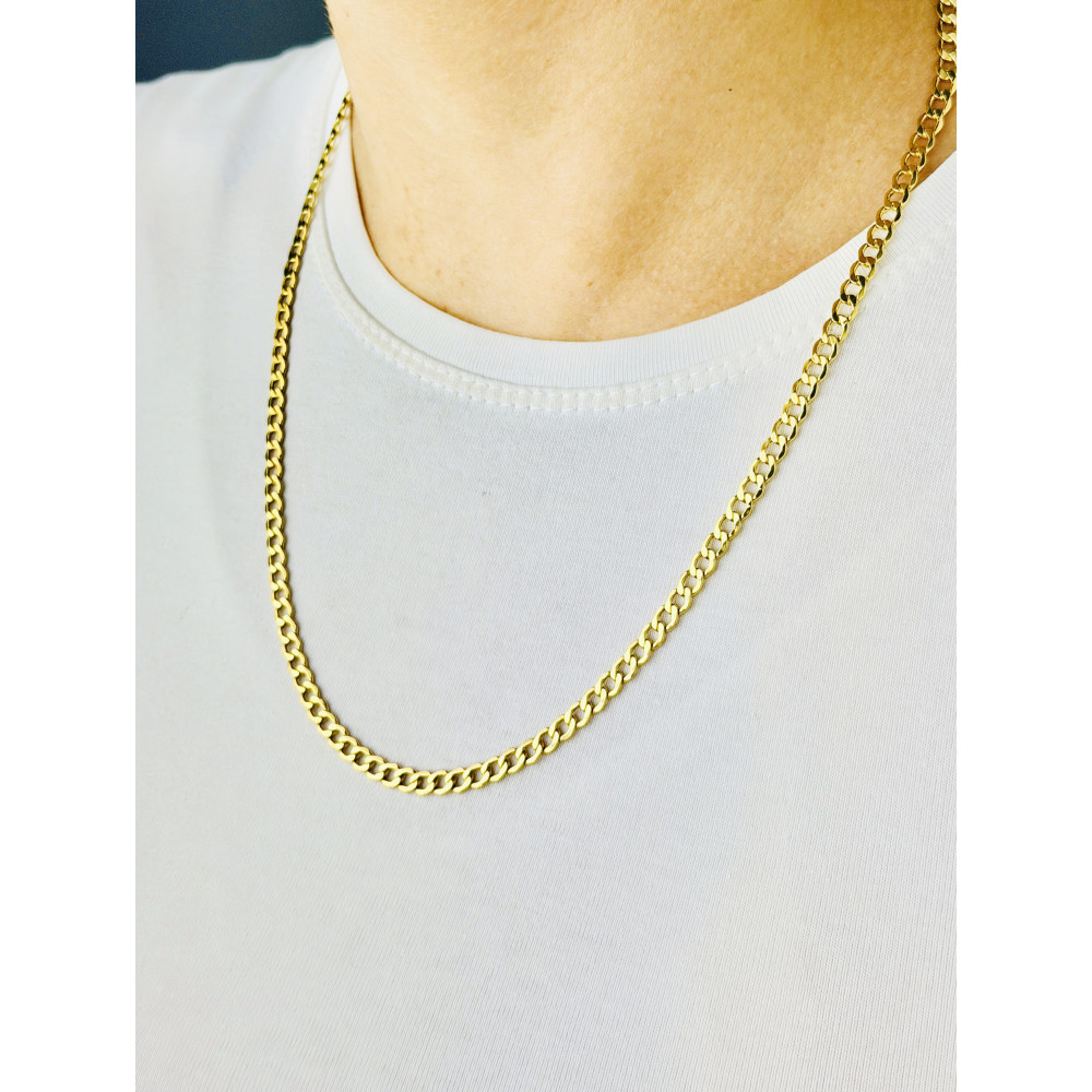 Kette Gelbgold 585er, Panzerkette 55cm | DIAMONDI