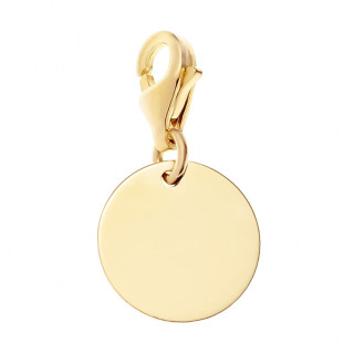 Anhänger Kettenanhänger Karabiner Clasp Einhänger Charms Gold 585 14KT