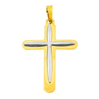 copy of Złoty krzyżyk klasyczny diamentowany