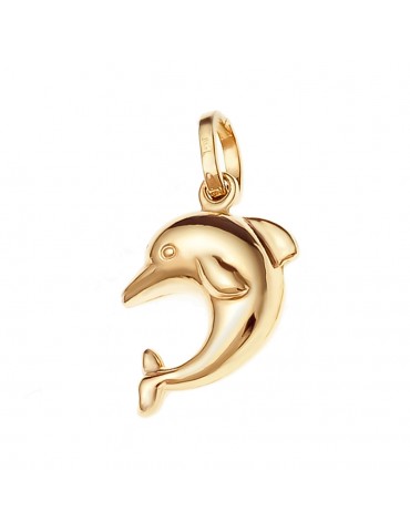 Anhänger Kettenanhänger Delphin 585er 14Kt Gelbgold Goldanhänger Delfin
