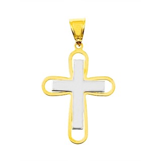 copy of Złoty krzyżyk klasyczny diamentowany