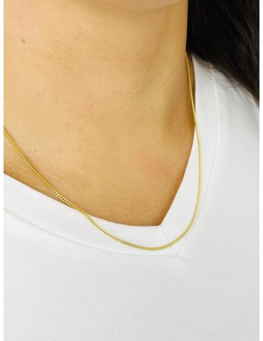 Goldkette Halskette Kette Panzerkette Collier Cuban Gelbgold