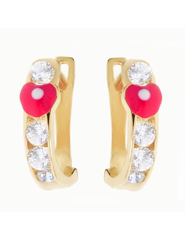 Gold Ohrringe Mit Zirkonia...