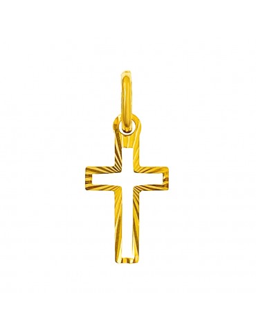 Goldanhänger Kettenanhänger Gold Anhänger Kreuz Goldkreuz Gelbgold 333er 8KT