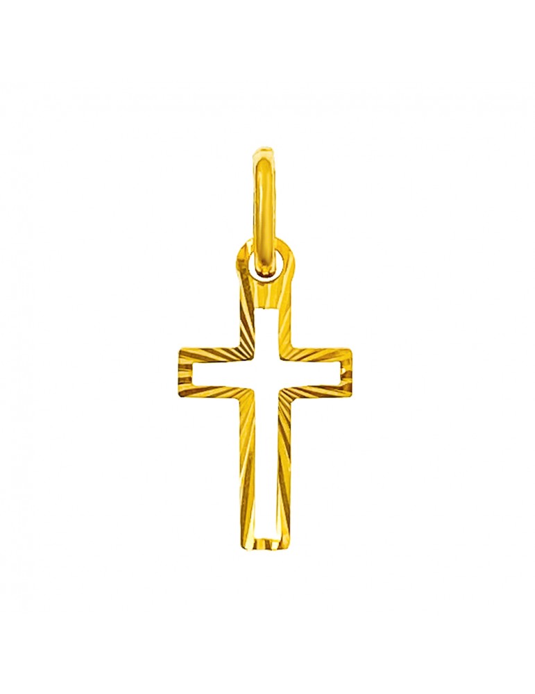 Goldanhänger Kettenanhänger Gold Anhänger Kreuz Goldkreuz Gelbgold 333er 8KT