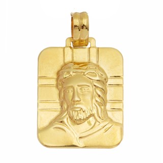 Złoty Medalik Zawieszka Pan Jezus