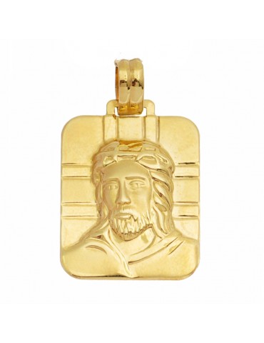 Złoty Medalik Zawieszka Pan Jezus