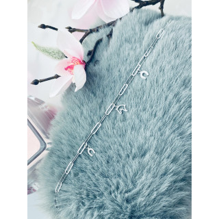 Pferd Hufkonieisen mit Zira Armband 925 Silber Damen Kinder