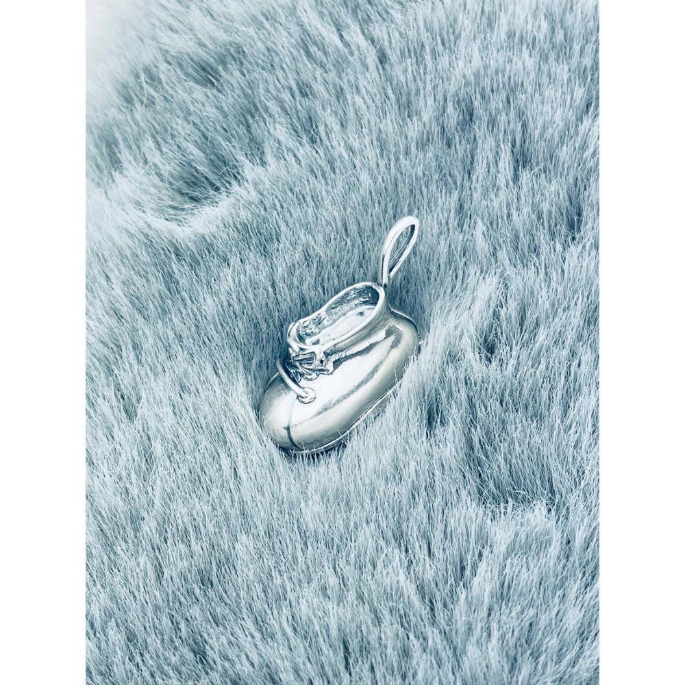 Anhänger Silber Schuh