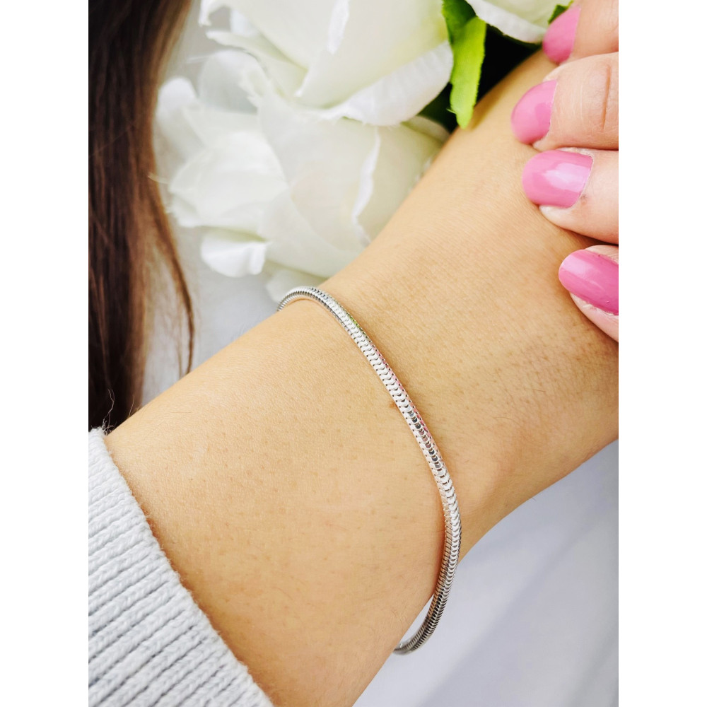 Charms Armband 925 Silber Damen